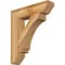 Ekena Millwork Imperial Slat Rough Sawn Bracket, Western Red Cedar, 6"W x 28"D x 32"H BKT06X28X32IMP06RWR - alternate 1